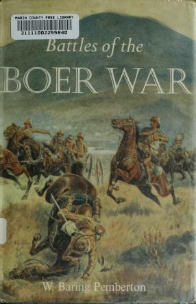 Cover of: Battles of the Boer War by William Baring Pemberton