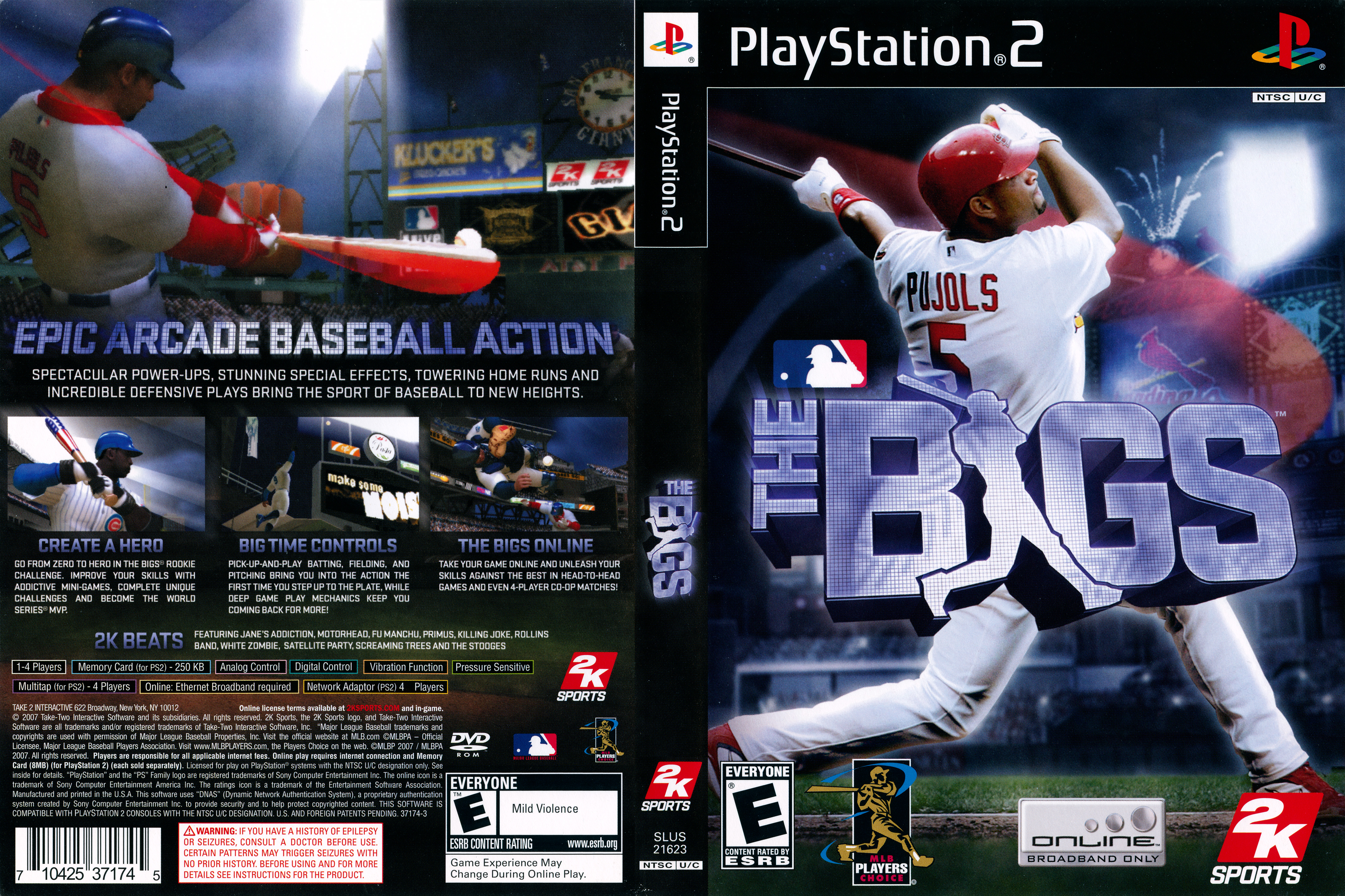 Bigs, The SLUS-21623 (Sony Playstation 2)