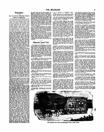 Thumbnail image of a page from Billboard advertising