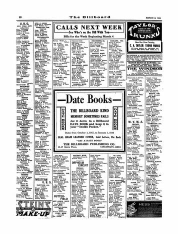 Thumbnail image of a page from The billboard