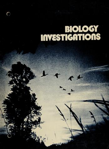 Cover of: Biology investigations by James Howard Otto