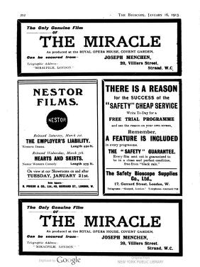 Thumbnail image of a page from The Bioscope