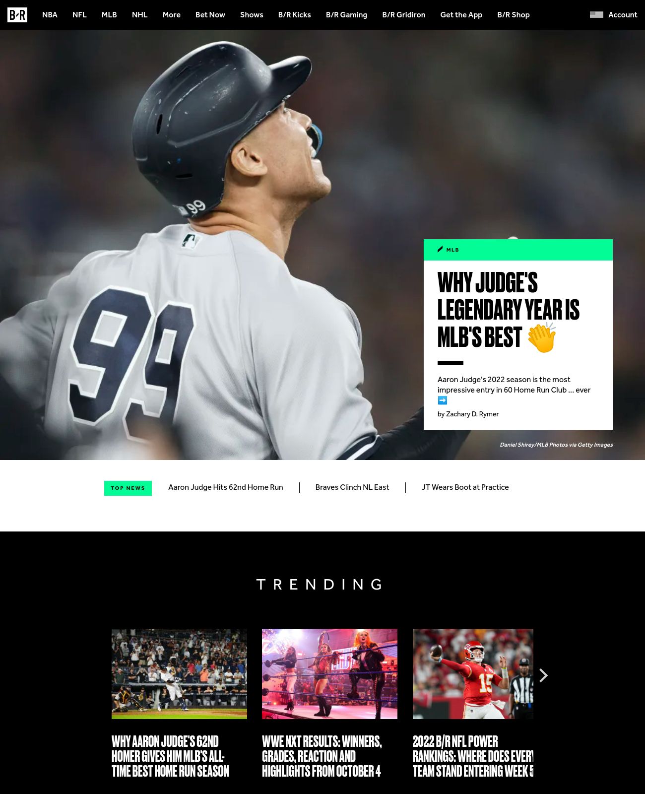 Bleacher Report at 2022-10-05 07:00:42-04:00 local time