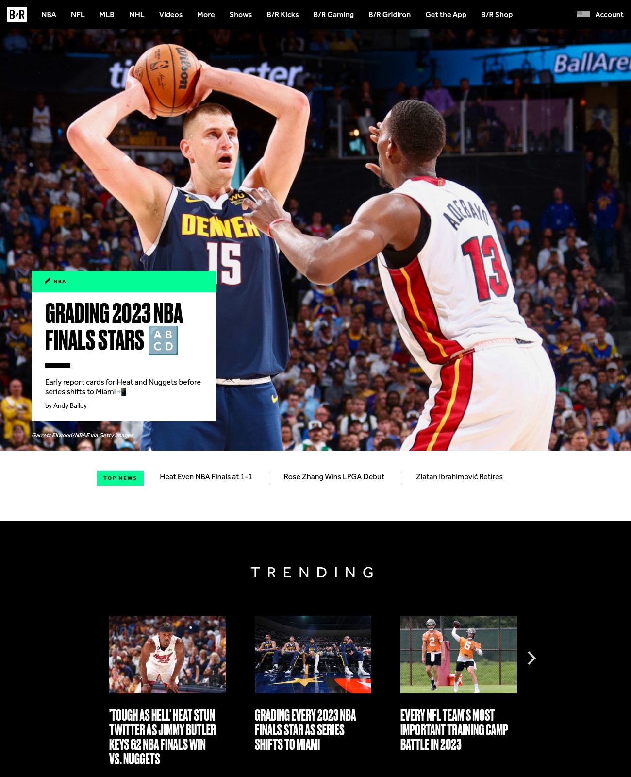 Bleacher Report at 2023-06-05 06:23:01-04:00 local time