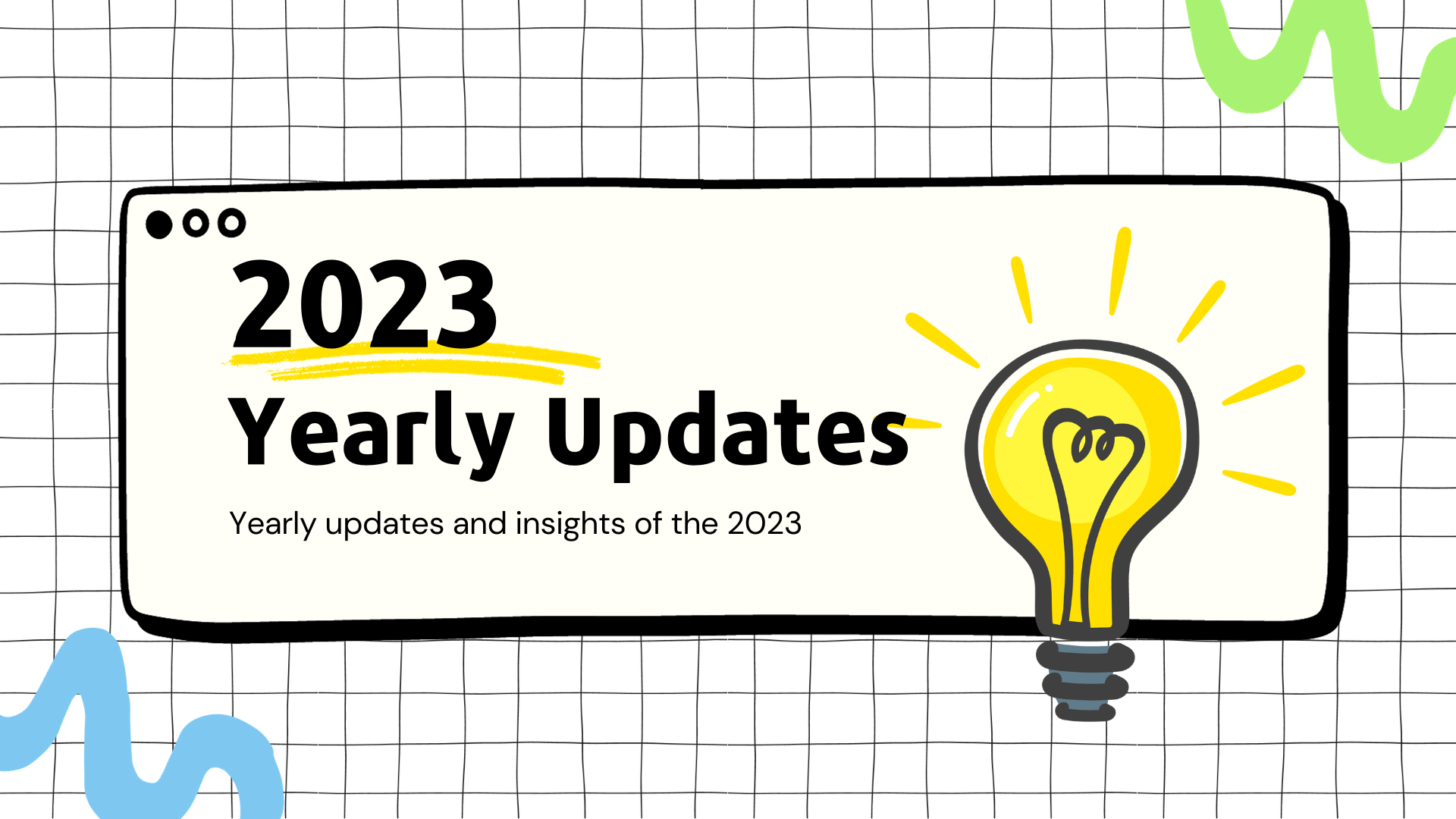 Featured image of post My 2023 Yearly Updates and Notes