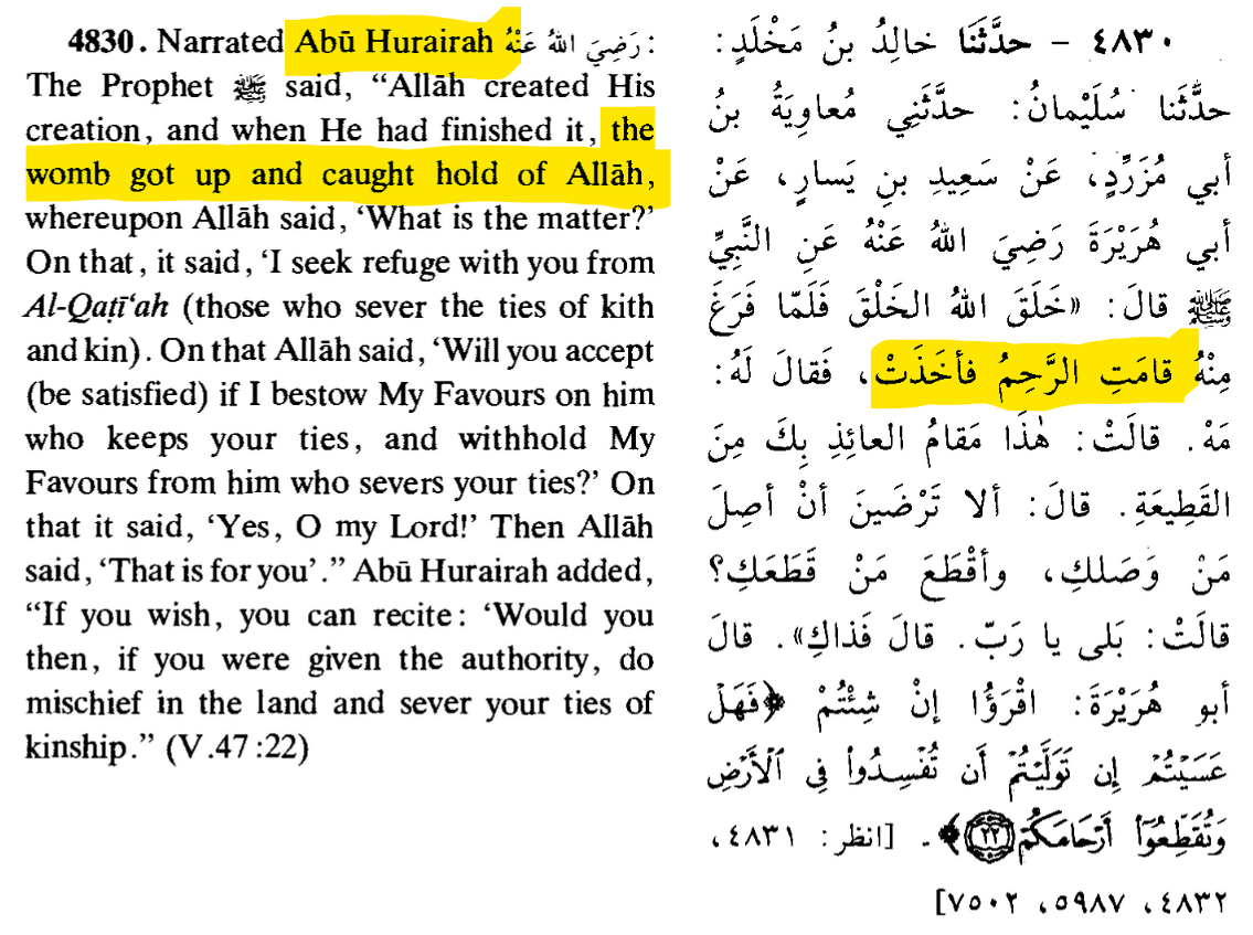 blasphemous sahih hadith 5.1