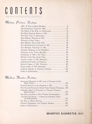 Thumbnail image of a page from Boxoffice barometer