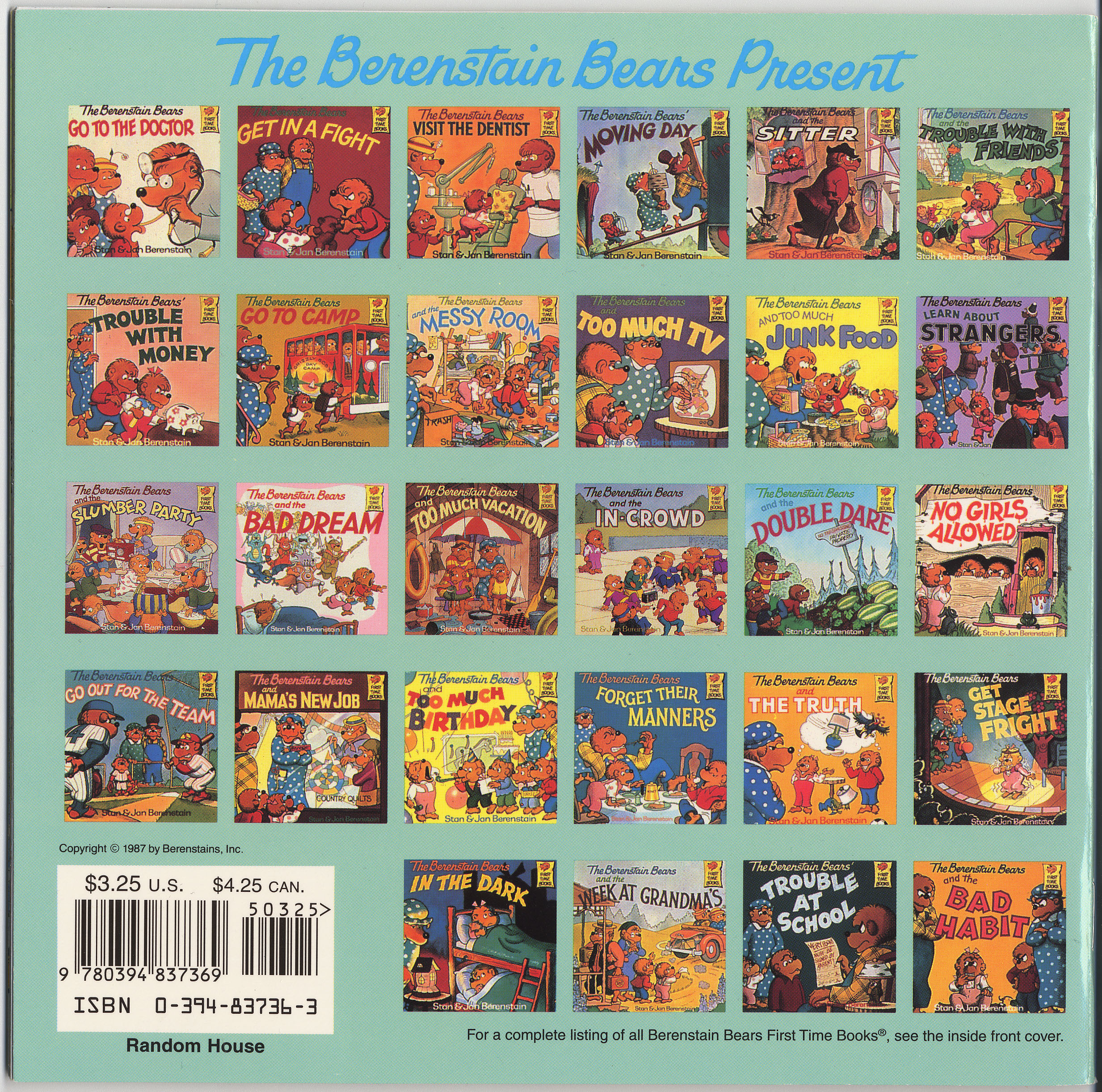 The Berenstain Bears And The Week At Grandma's PDF Free Download