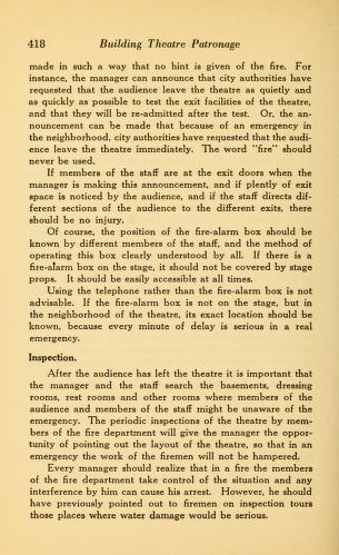 Thumbnail image of a page from Building theatre patronage : management and merchandising