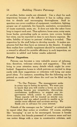 Thumbnail image of a page from Building theatre patronage : management and merchandising
