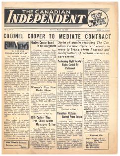 Thumbnail image of a page from The Canadian Independent