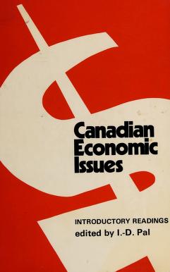 Cover of: Canadian economic issues by I. D. Pal