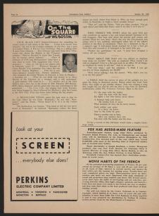 Thumbnail image of a page from Canadian Film Weekly