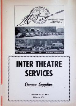Thumbnail image of a page from Canadian Film Weekly Year Book of the Canadian Motion Picture Industry
