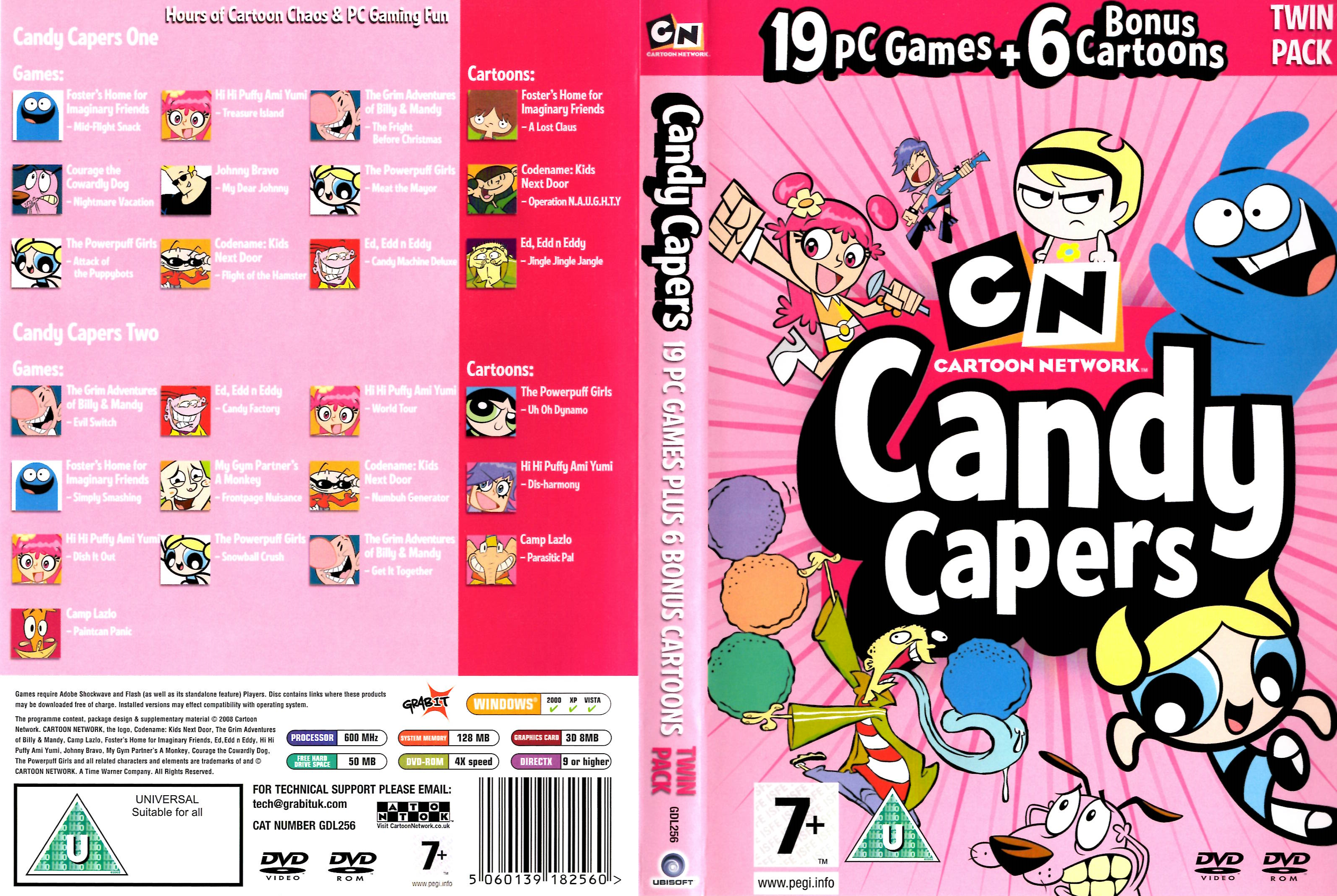 Cartoon Network Candy Capers Twin Pack : Free Download, Borrow, and  Streaming : Internet Archive