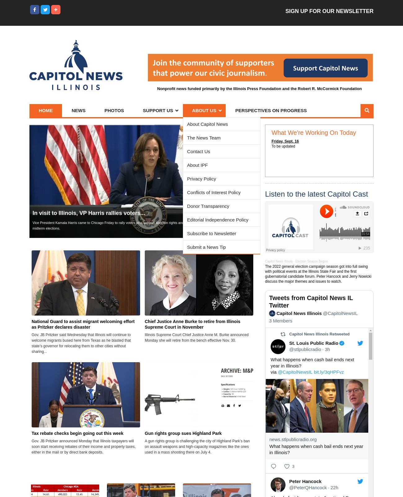 Capitol News Illinois at 2022-09-17 17:56:02-05:00 local time