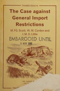 Cover of: The case against general import restrictions by Maurice FitzGerald Scott