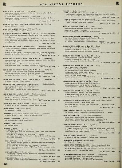 Thumbnail image of a page from Catalog of RCA Victor Records