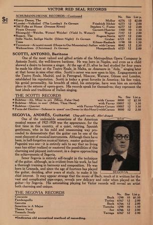Thumbnail image of a page from Catalogue of Victor Records