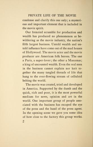 Thumbnail image of a page from Censored : the private life of the movie