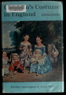 Cover of: Children's costume in England by Phillis Emily Cunnington