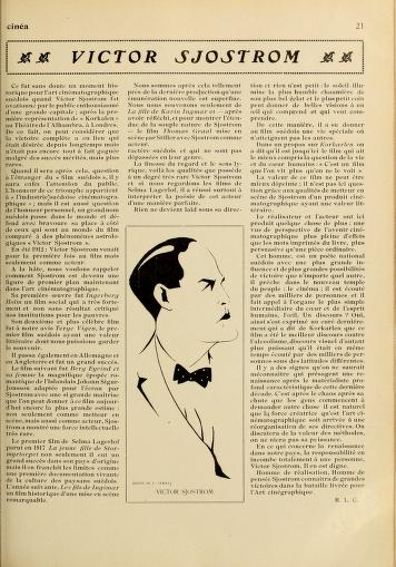 Thumbnail image of a page from Cinéa