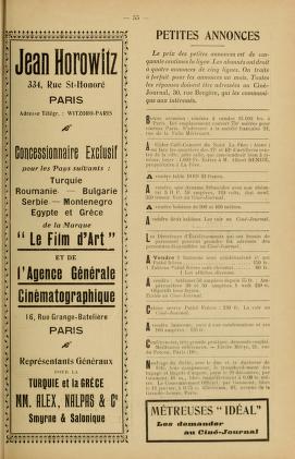 Thumbnail image of a page from Cine-Journal