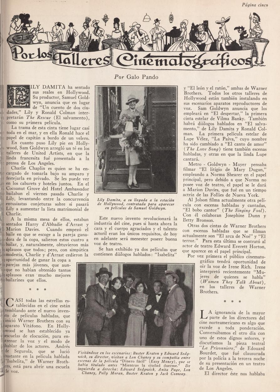 Cinelandia (August 1928)