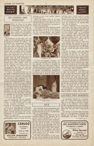 Thumbnail image of a page from Cinema en Theater