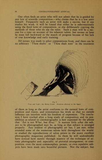 Thumbnail image of a page from Cinematographic annual 1930 : volume one