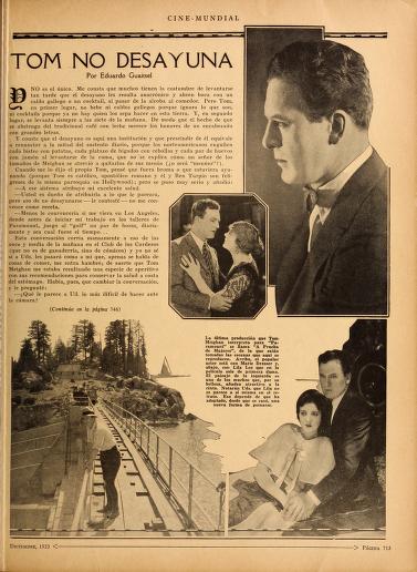 Thumbnail image of a page from Cine-mundial