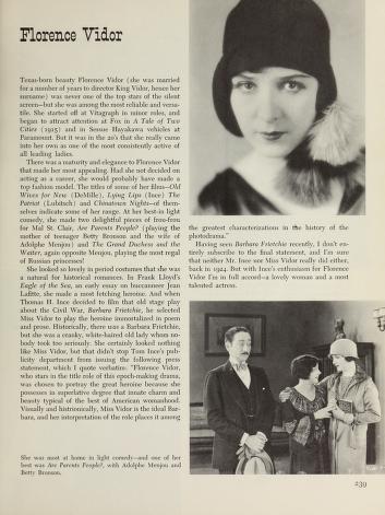 Thumbnail image of a page from Classics of the silent screen