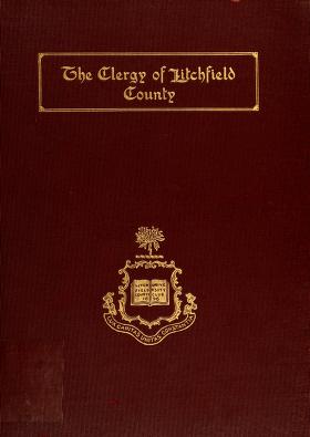 Cover of: The clergy of Litchfield County by Arthur Goodenough