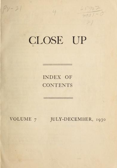 Thumbnail image of a page from Close-Up