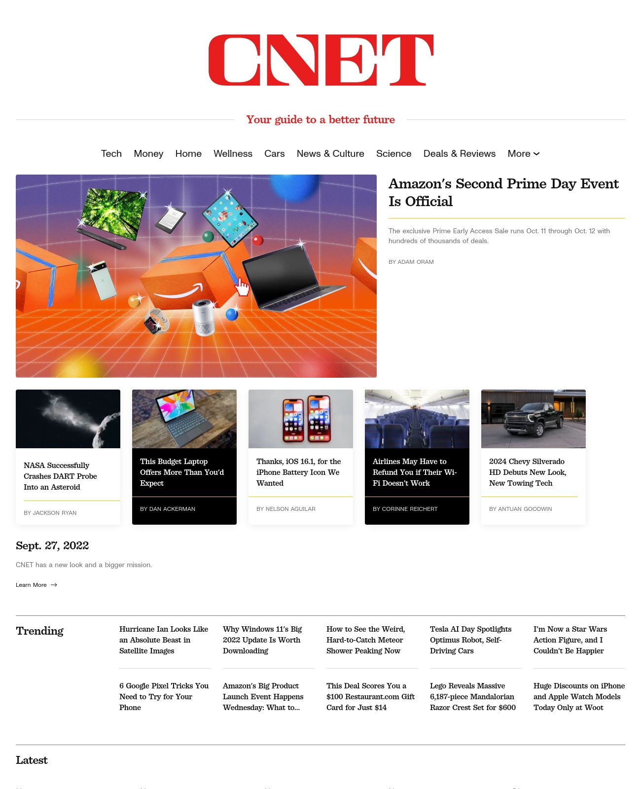 CNET at 2022-09-27 03:57:48-07:00 local time
