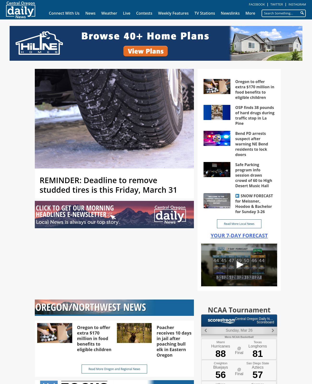 Central Oregon Daily at 2023-03-27 15:31:04-07:00 local time