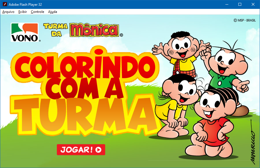 Colorindo com a Turma : Mauricio de Sousa Produções : Free Download,  Borrow, and Streaming : Internet Archive