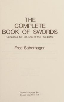 Cover of: The Complete Book of Swords by Fred Saberhagen
