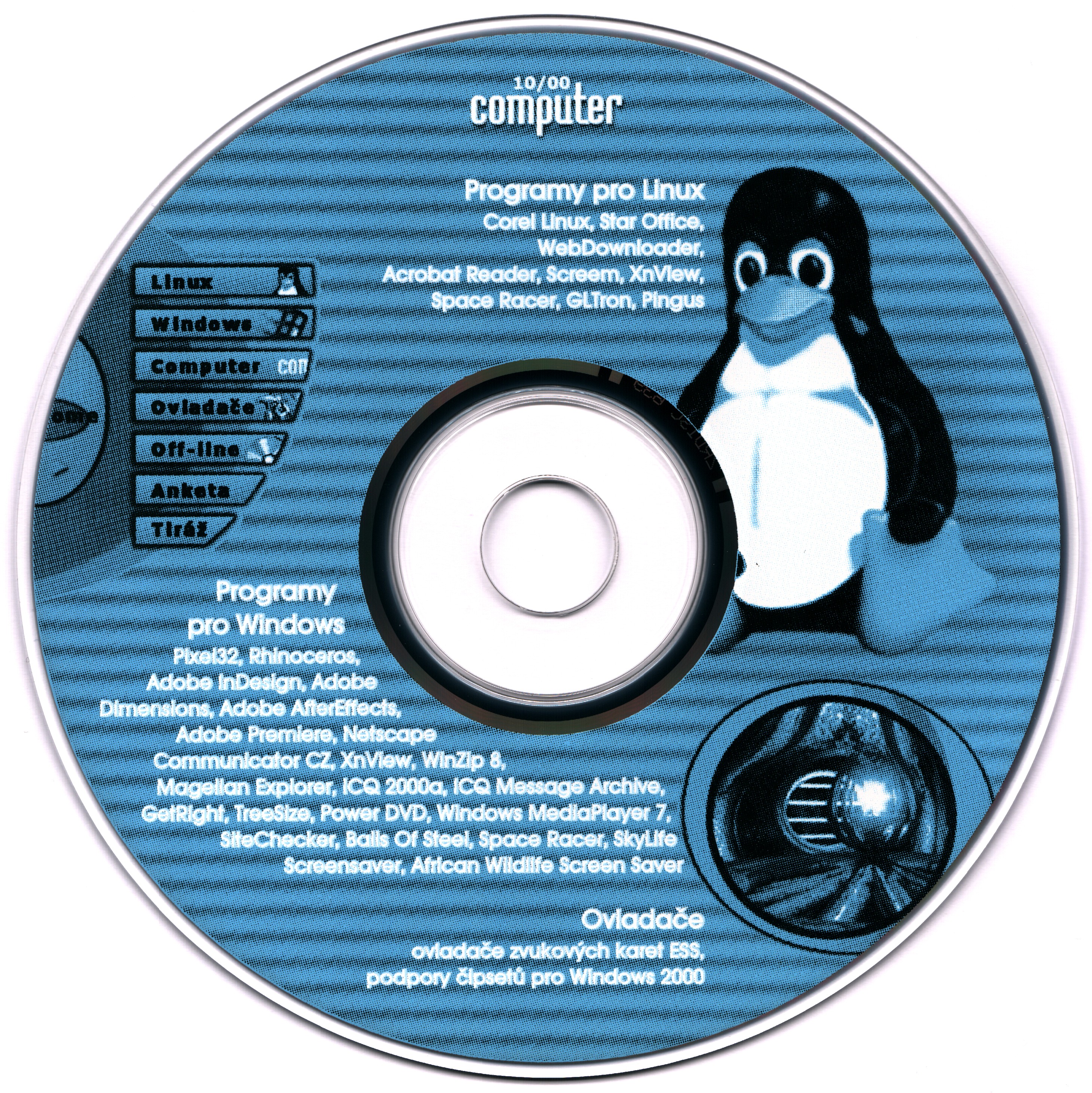 Computer 2000-10 CD-ROM coverdisc : Computer Press : Free Download
