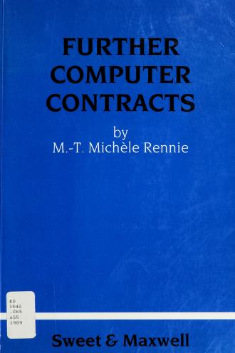 Cover of: Further Computer Contracts by 