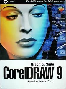 Coreldraw 9 In Easy Steps Corel Draw 1999 Libro tascabile Manuale Spedizione gratuita 