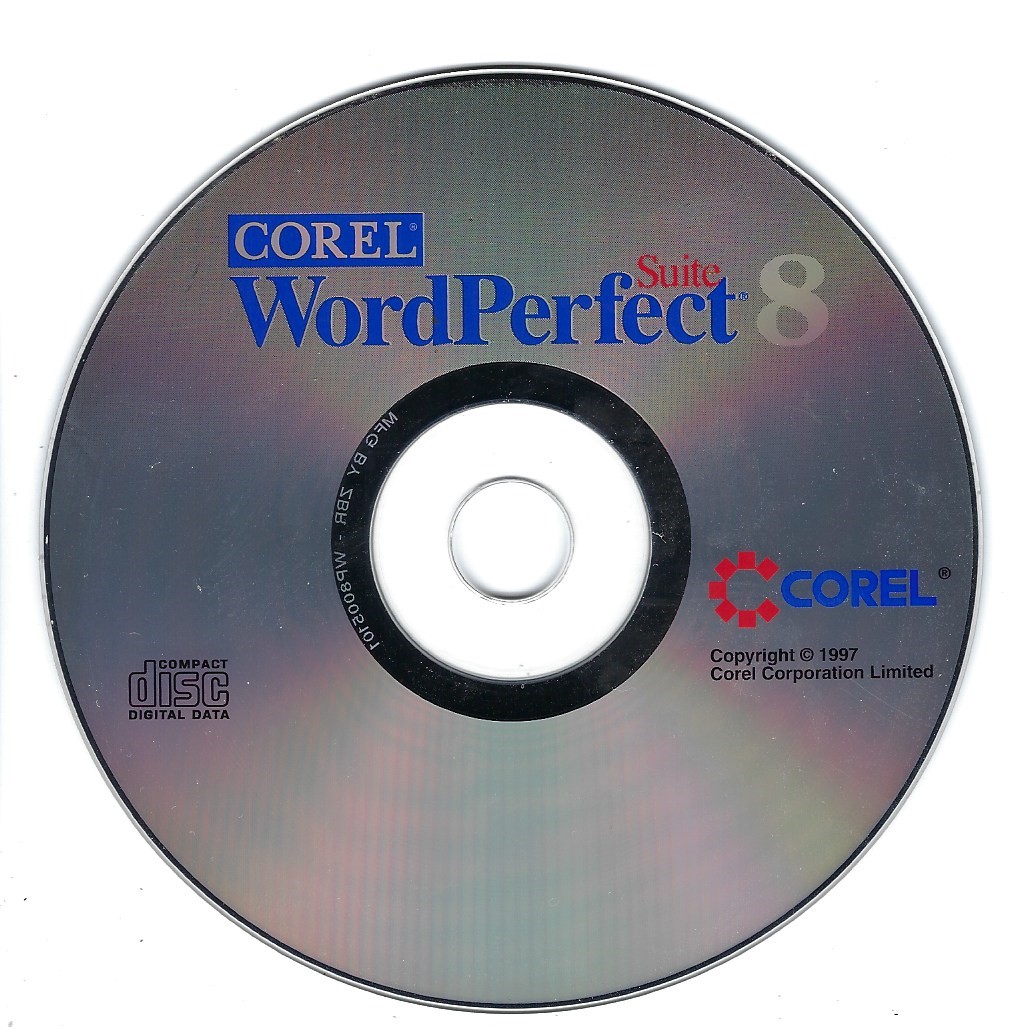 Using Corel Wordperfect Suite 8 