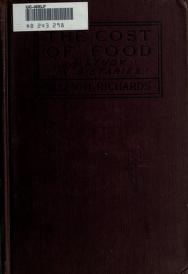 Cover of: The cost of food by Ellen Henrietta Richards