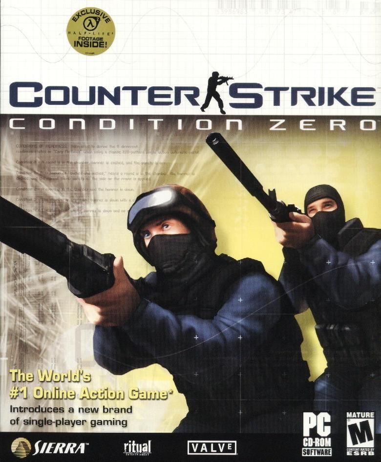 Counter-Strike: Condition Zero (PC) - Used - COMPLETE W/ 2 DISCS