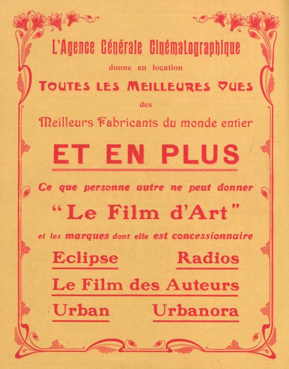 Le Courrier Cinématographique (October 7, 1911)