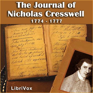 Journal of Nicholas Cresswell, 1774-1777 cover
