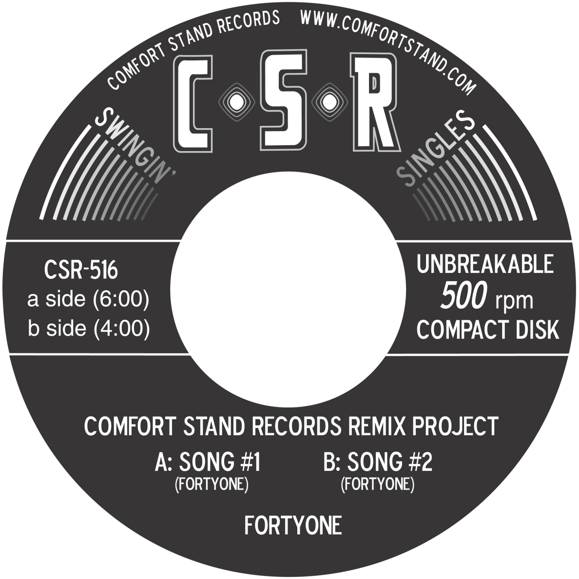 Fortyone (swingin' single) [csr516] : Fortyone : Free Download 