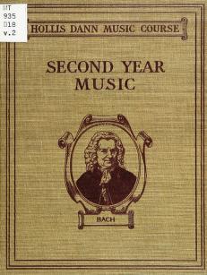 Hollis Dann: Second Year Music (1915)