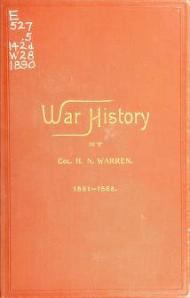 Cover of: Two reunions of the 142d Regiment, Pa. Vols. by Horatio N. Warren