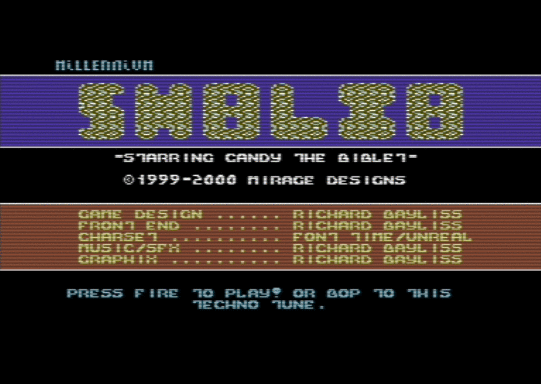 C64 game Millennium Shblib (PD)